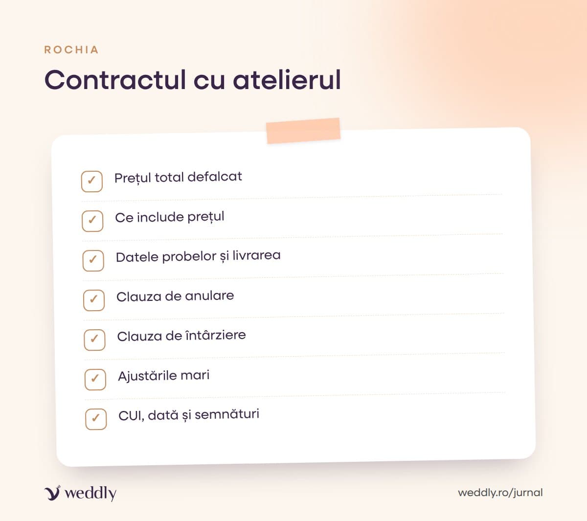 Contractul cu atelierul