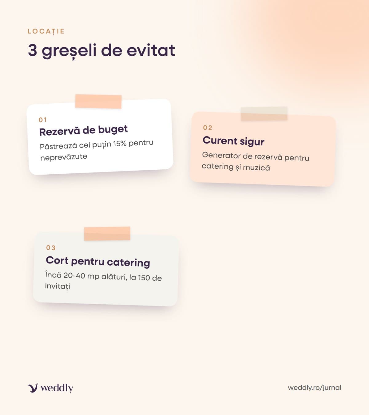 3 greșeli de evitat