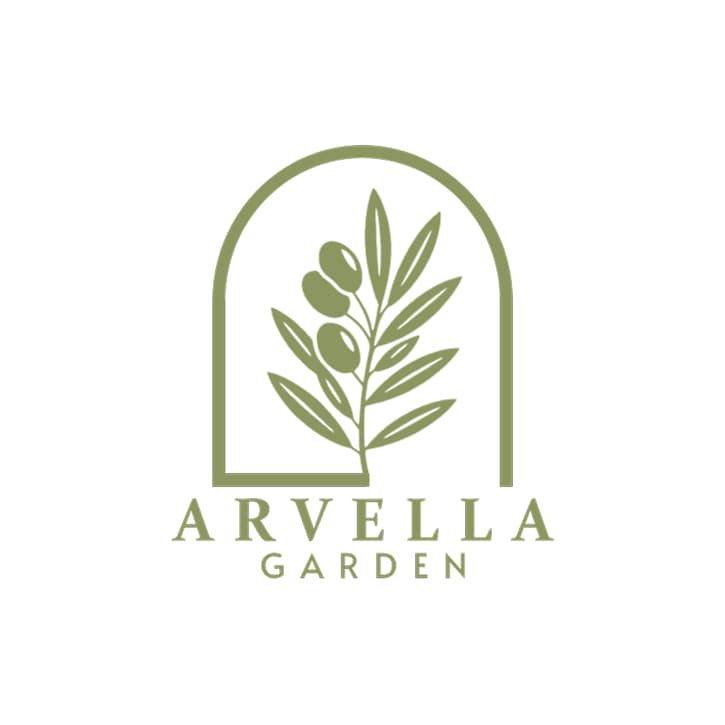 Logo Arvella Garden, locație pentru nunți și evenimente din Cercu, Iași