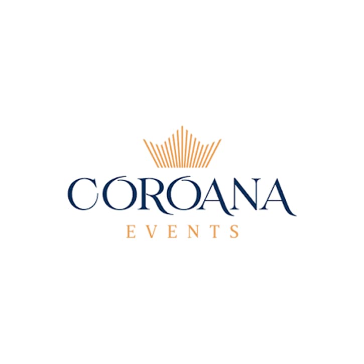 Logo Coroana Events, locație pentru nunți și evenimente din Războieni, Iași