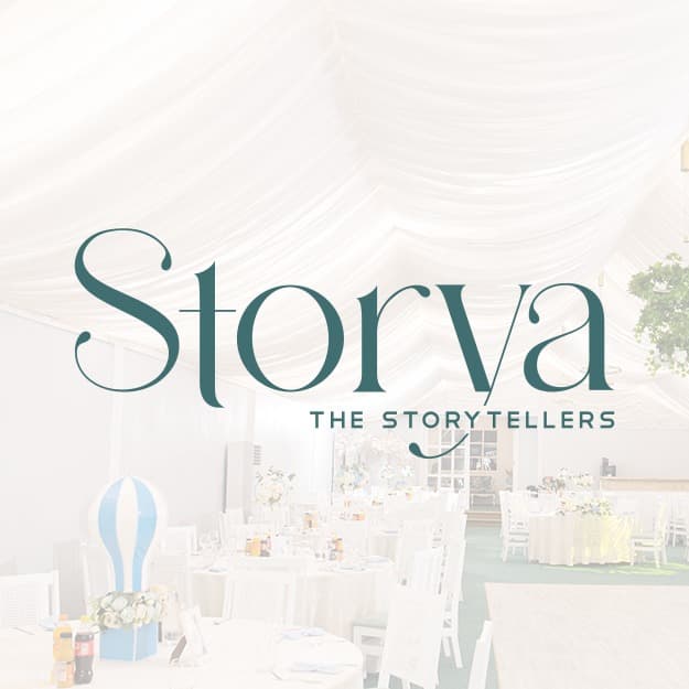 Logo Storya Events, locație pentru nunți și evenimente din Iași