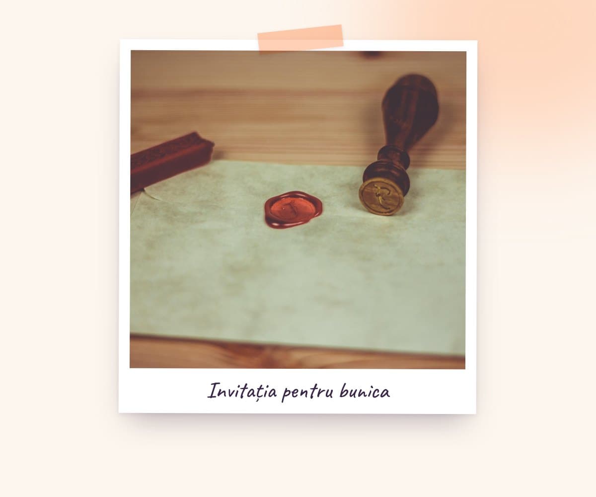 Invitația pentru bunica