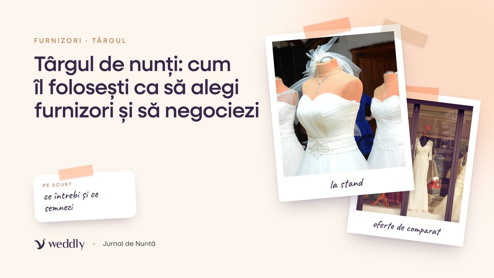 Copertă: Târgul de nunți: cum îl folosești ca să alegi furnizori și să negociezi