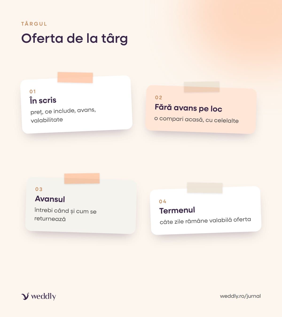 Oferta de la târg