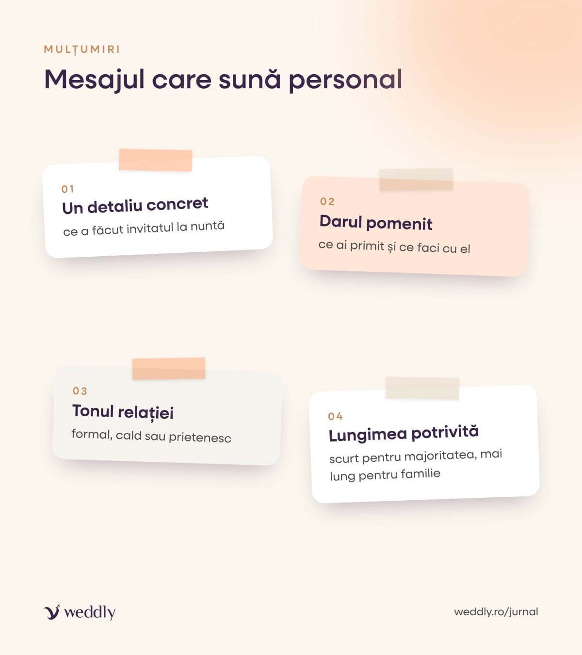 Mesajul care sună personal